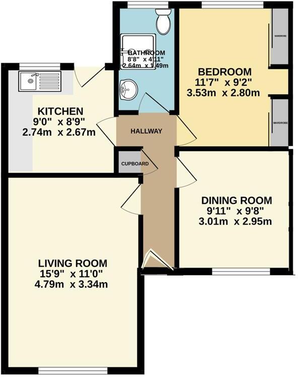 Elliott Close, Newmarket floorplan