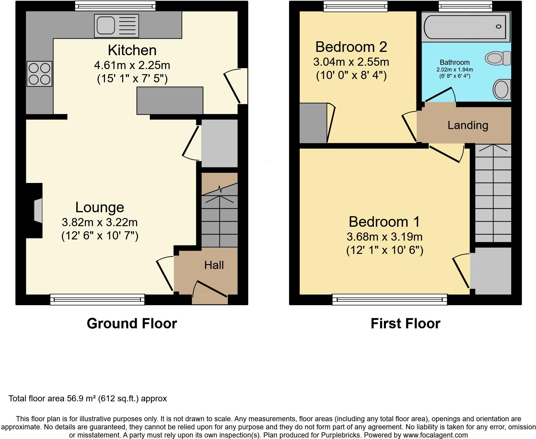 Clift Crescent, Telford, TF1 floorplan