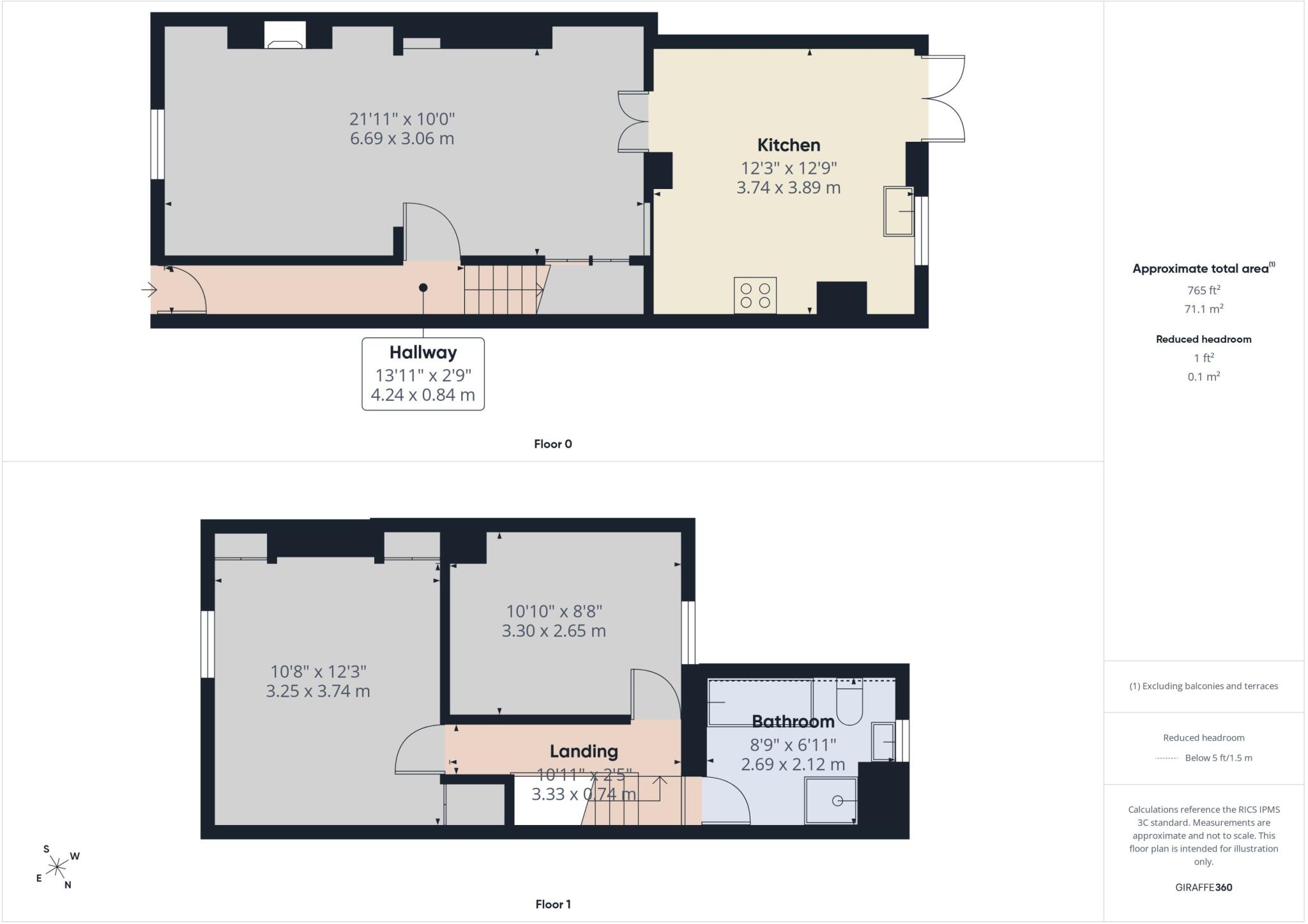 Upper Denmark Road, Ashford, TN23 floorplan