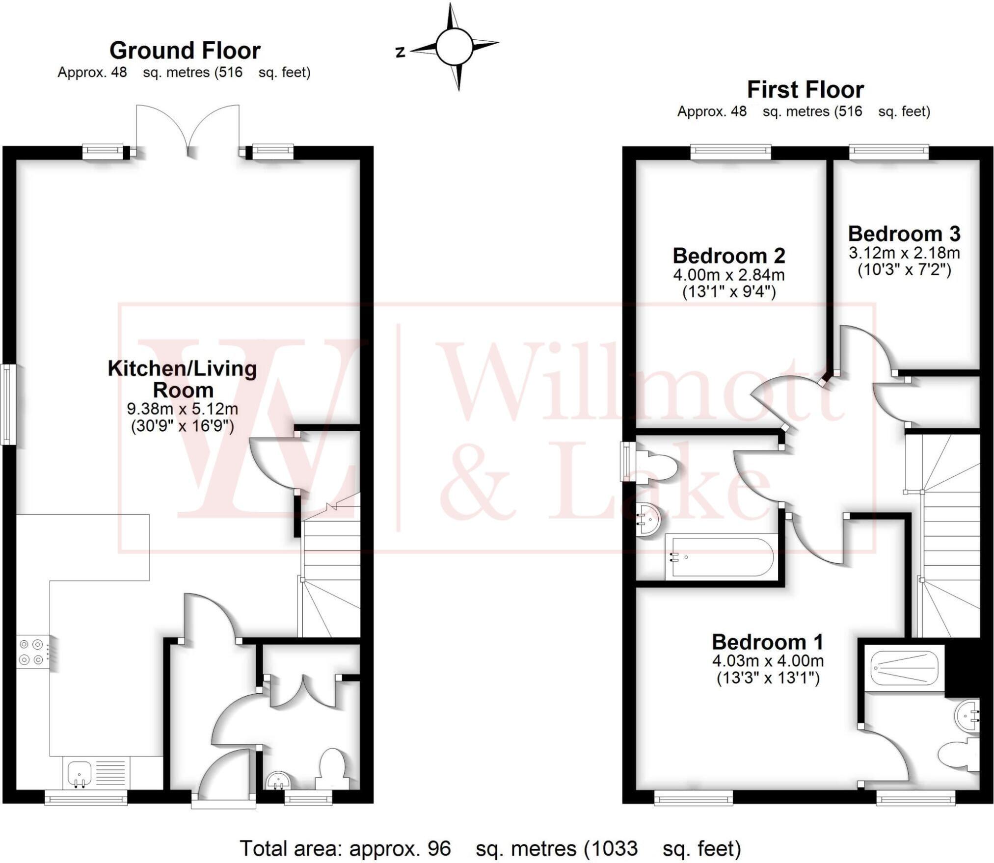 Ellis Drive, Bishop's Stortford, Hertfordshire floorplan