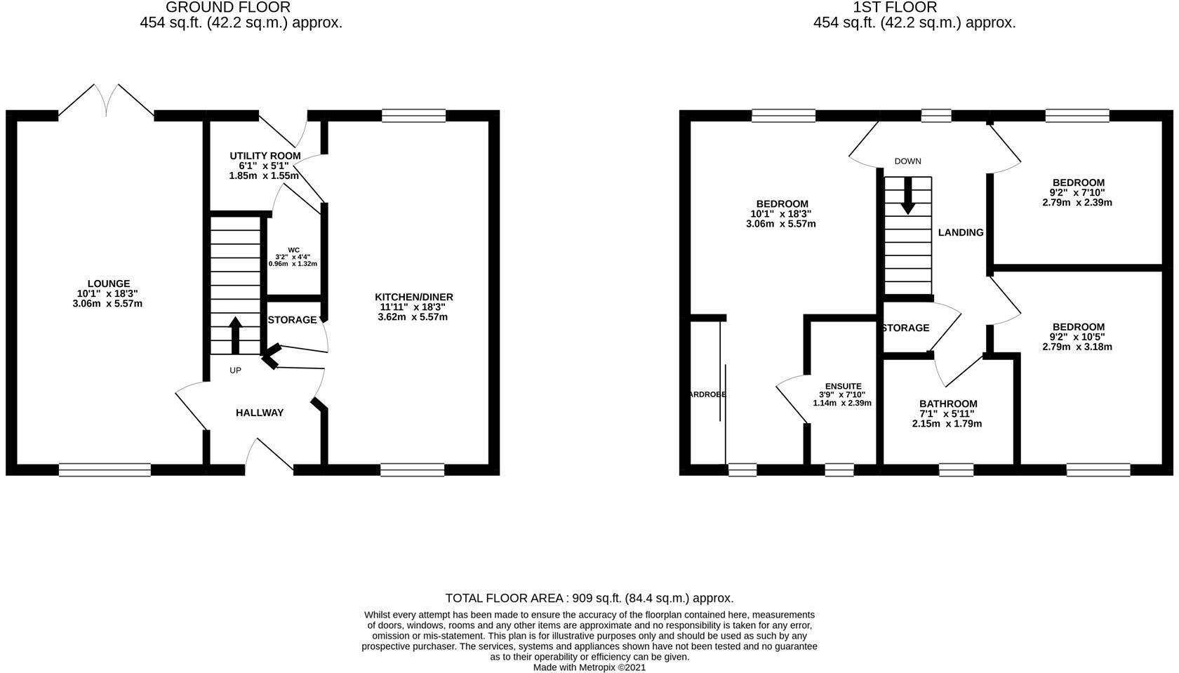 Theobald Close, Barton Seagrave floorplan
