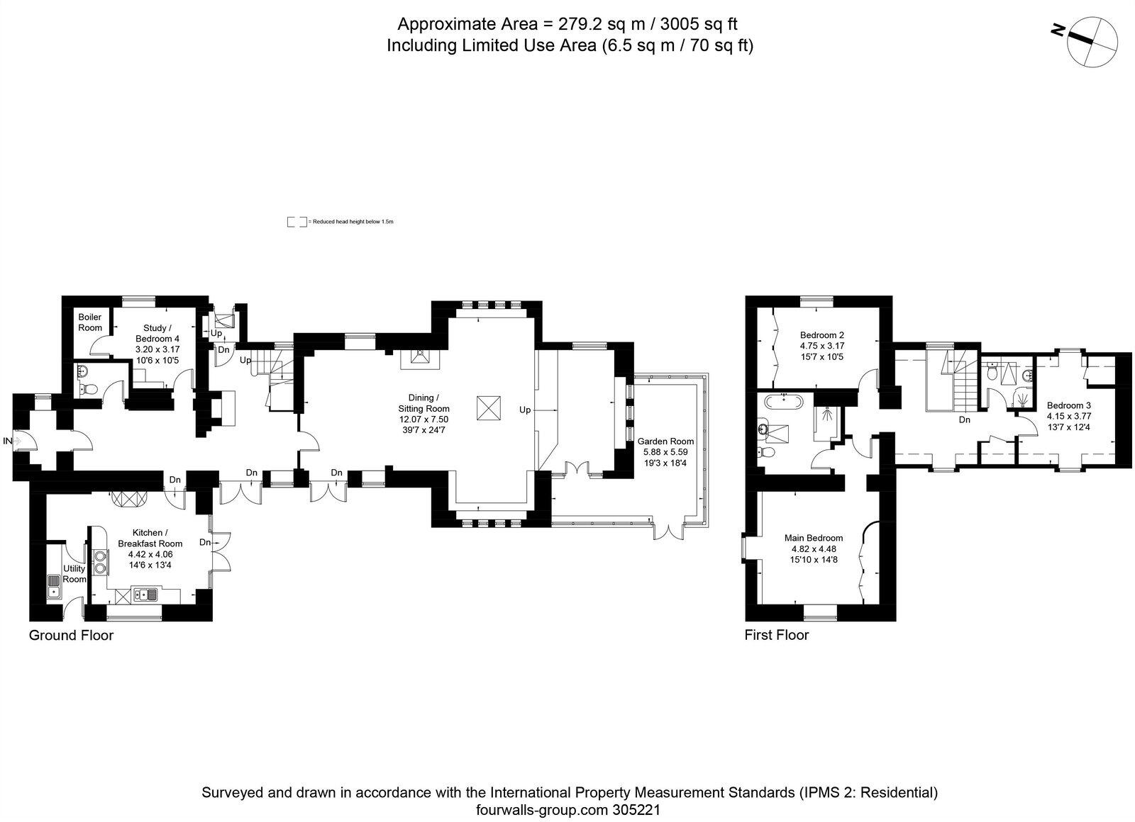 Woodlands Chapel, Woodlands, Bramdean, Alresford floorplan