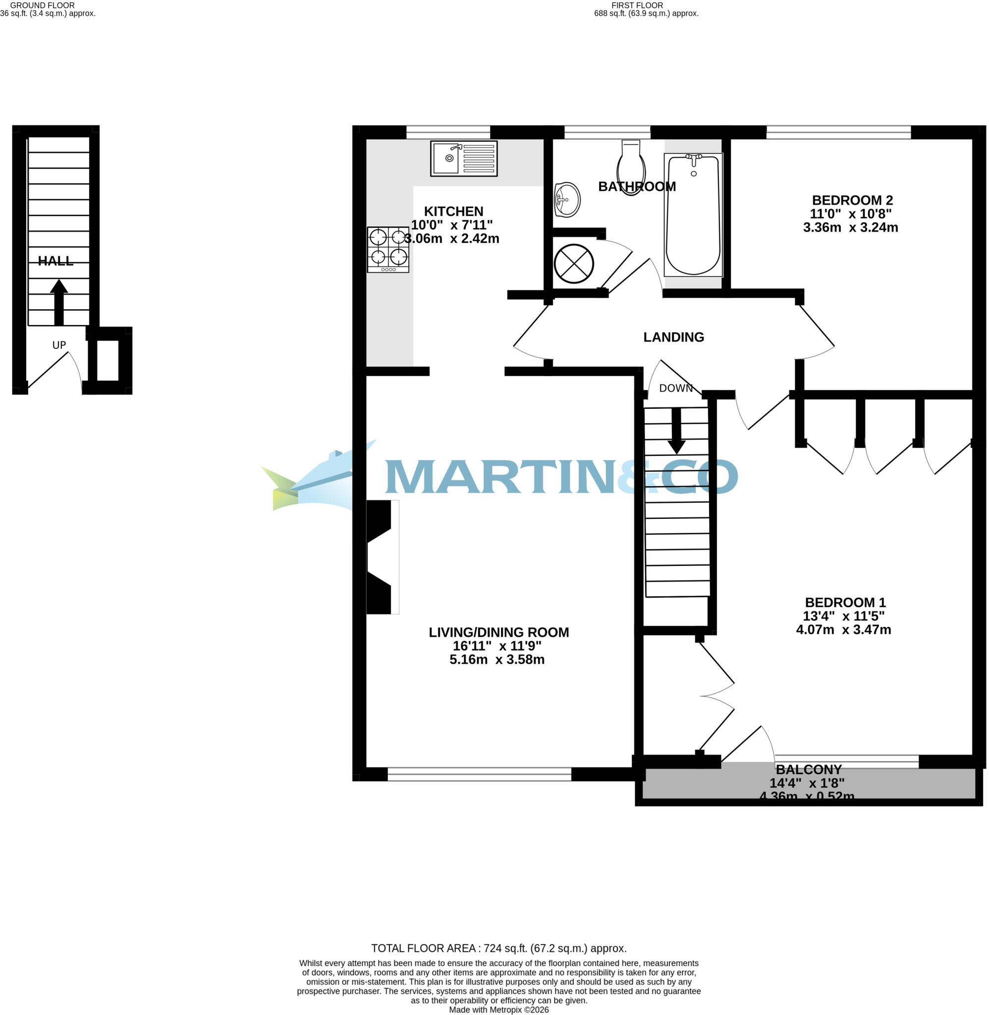 Brighton Hill floorplan