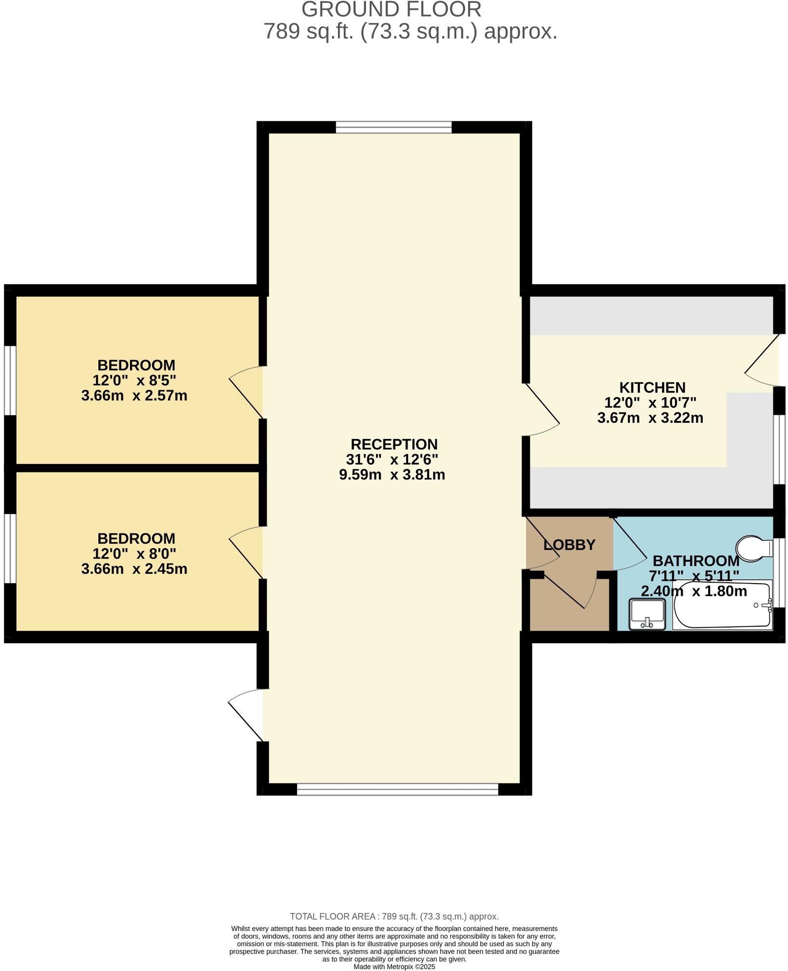 Spital Road, MALDON floorplan