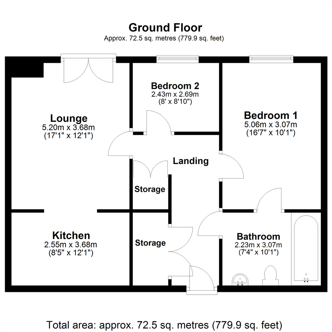 Fern Bank Court, Moat Way, Brayton, Selby floorplan