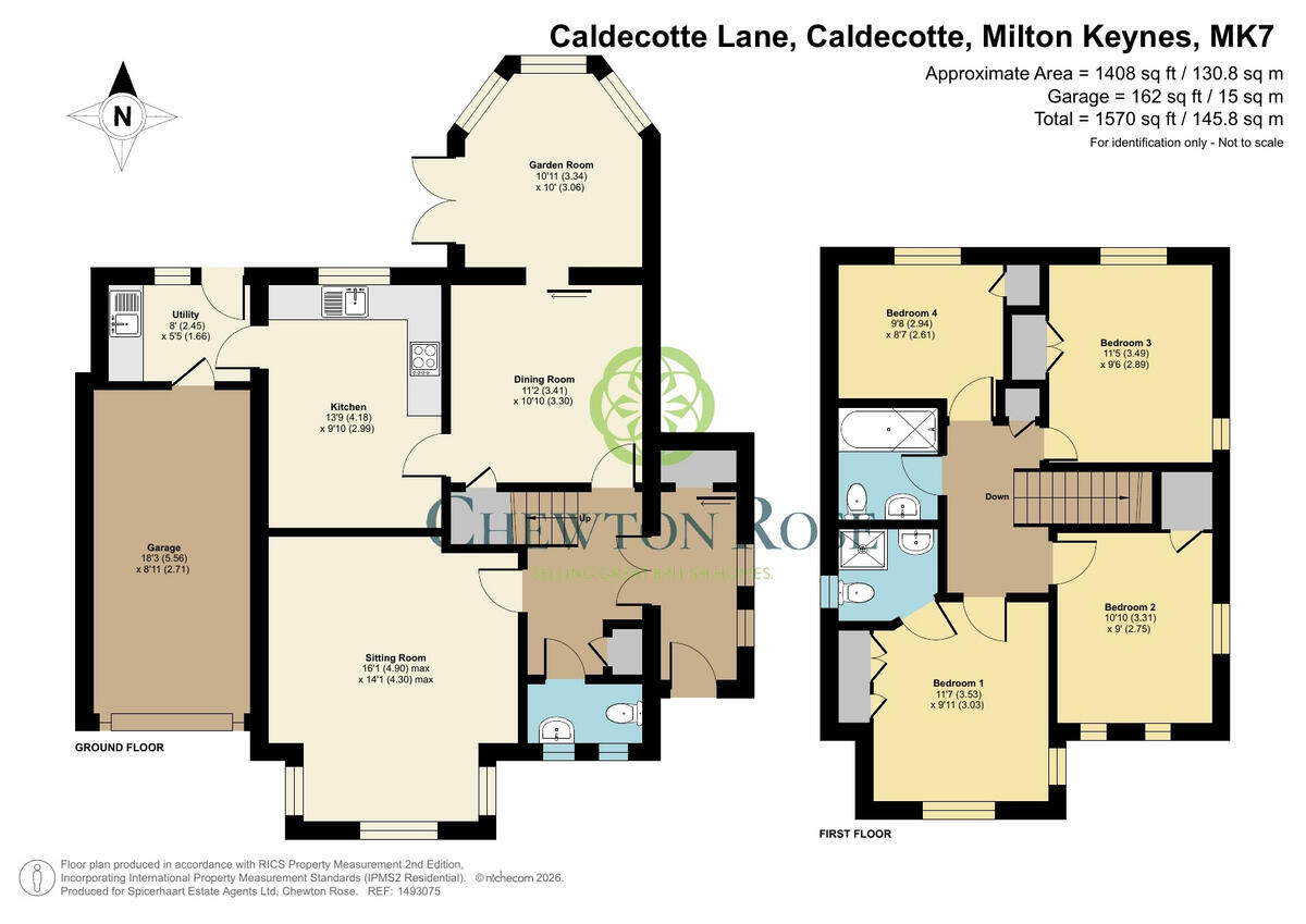 Caldecotte Lane, Caldecotte, Milton Keynes floorplan