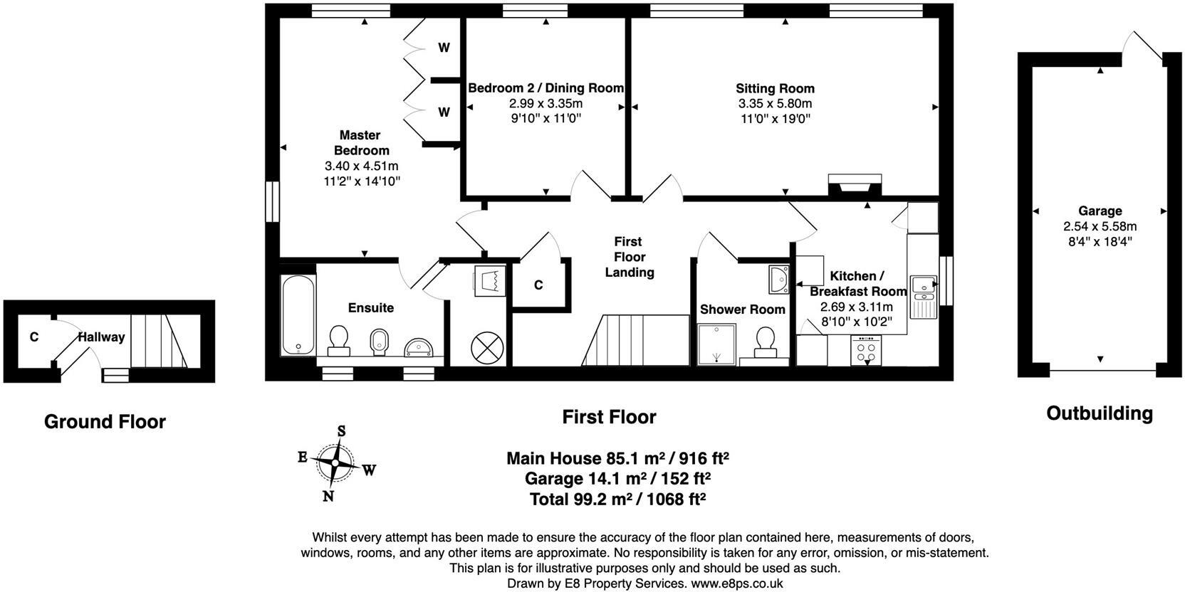 1, Windrush Court, The Hill, Burford floorplan