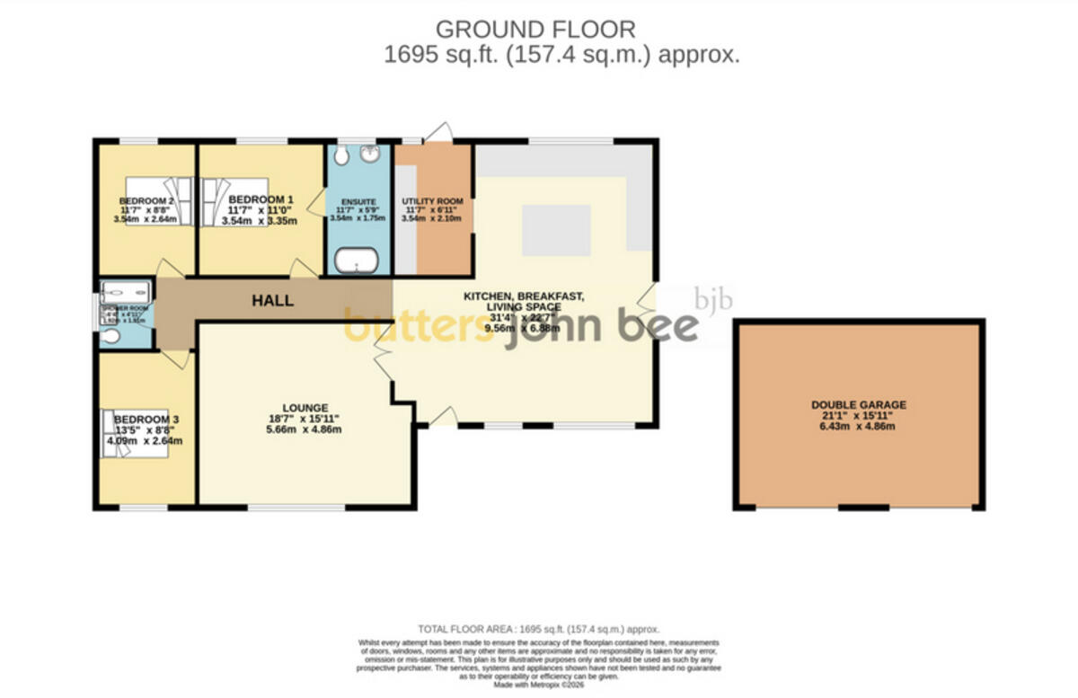 Rowley Bank Gardens, STAFFORD floorplan