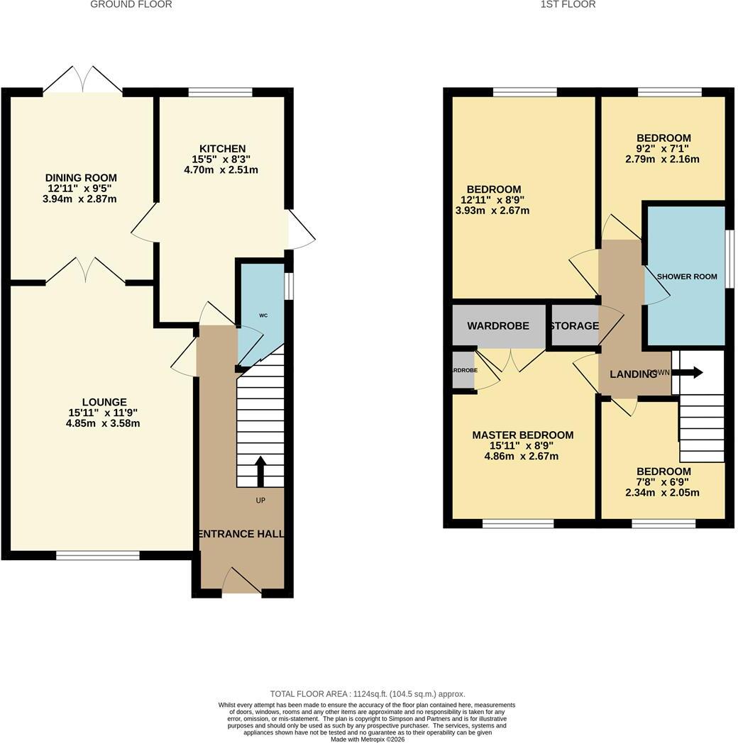 Kentstone Close, Kingsthorpe, NN2 floorplan