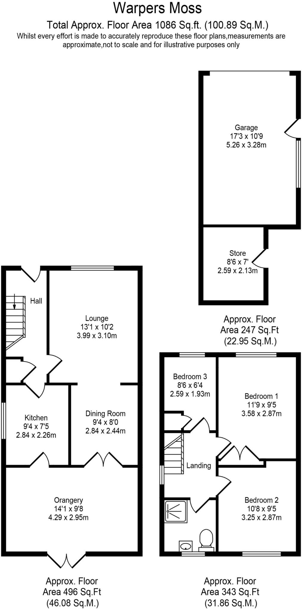 Warpers Moss Close, Burscough, L40 floorplan