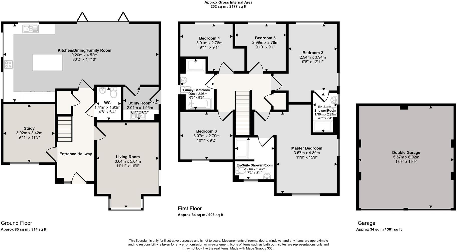 Clarke Crescent, Sawtry, PE28 floorplan