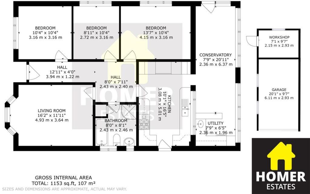 Anstey Road, Northbourne, BH11 9HG floorplan