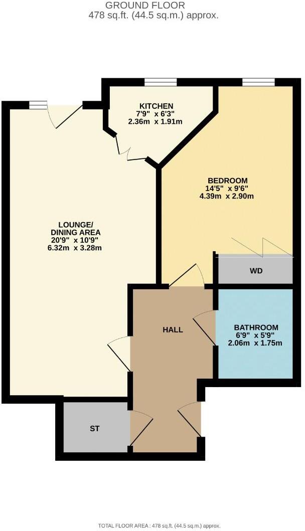 The Adelphi, Cold Bath Road, Harrogate floorplan