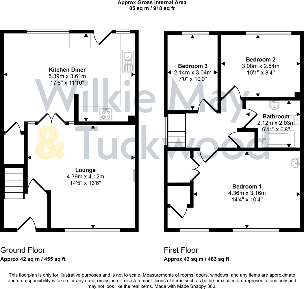 Cherfield, Minehead floorplan