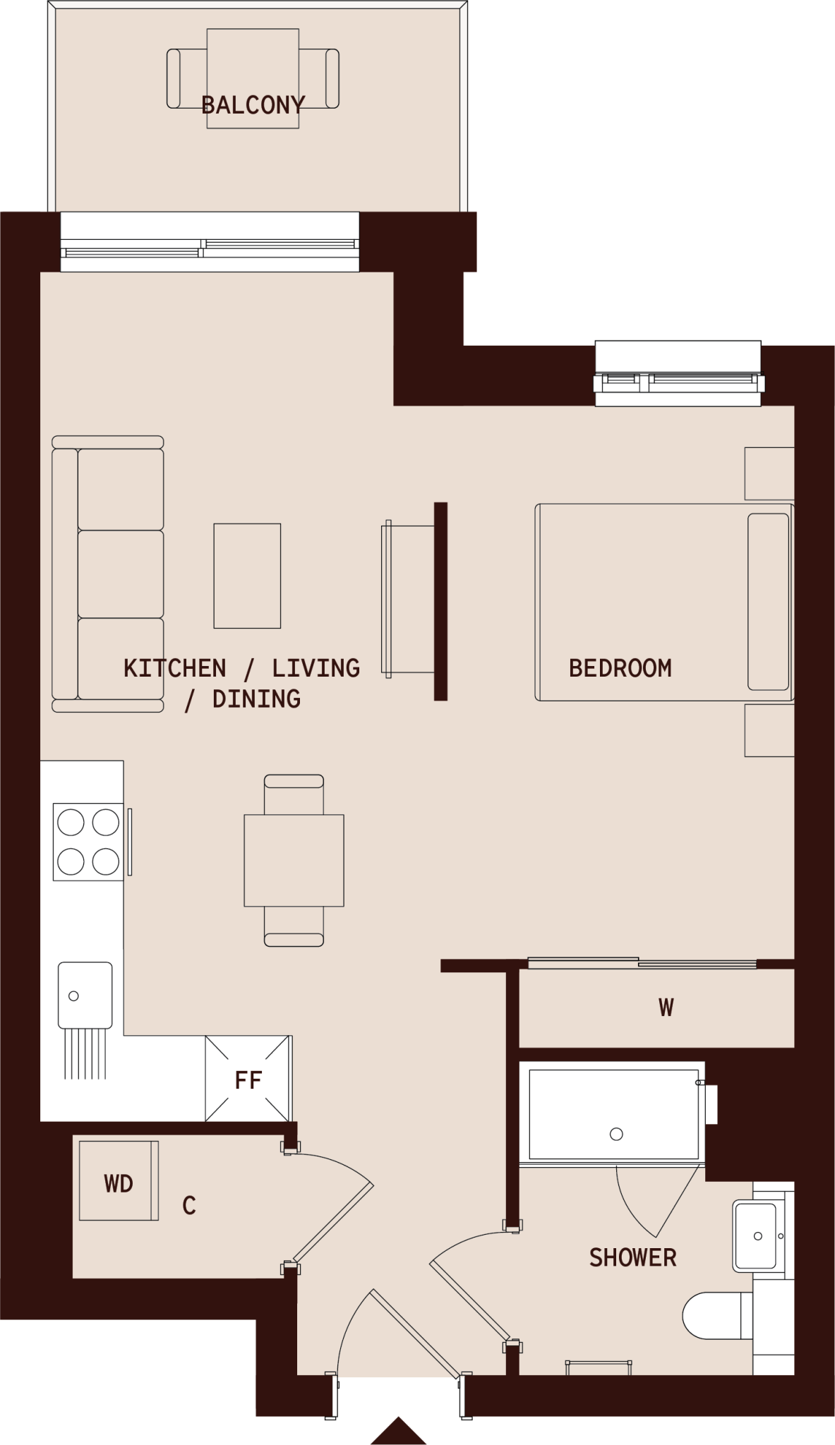 Dovecote House, Beaufort Square, Colindale, NW9 4GG floorplan