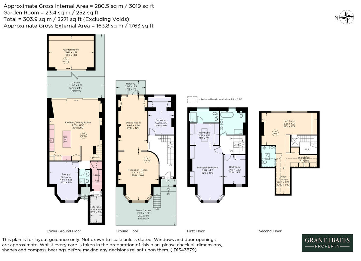 Stapleton Hall Road, London, N4 floorplan