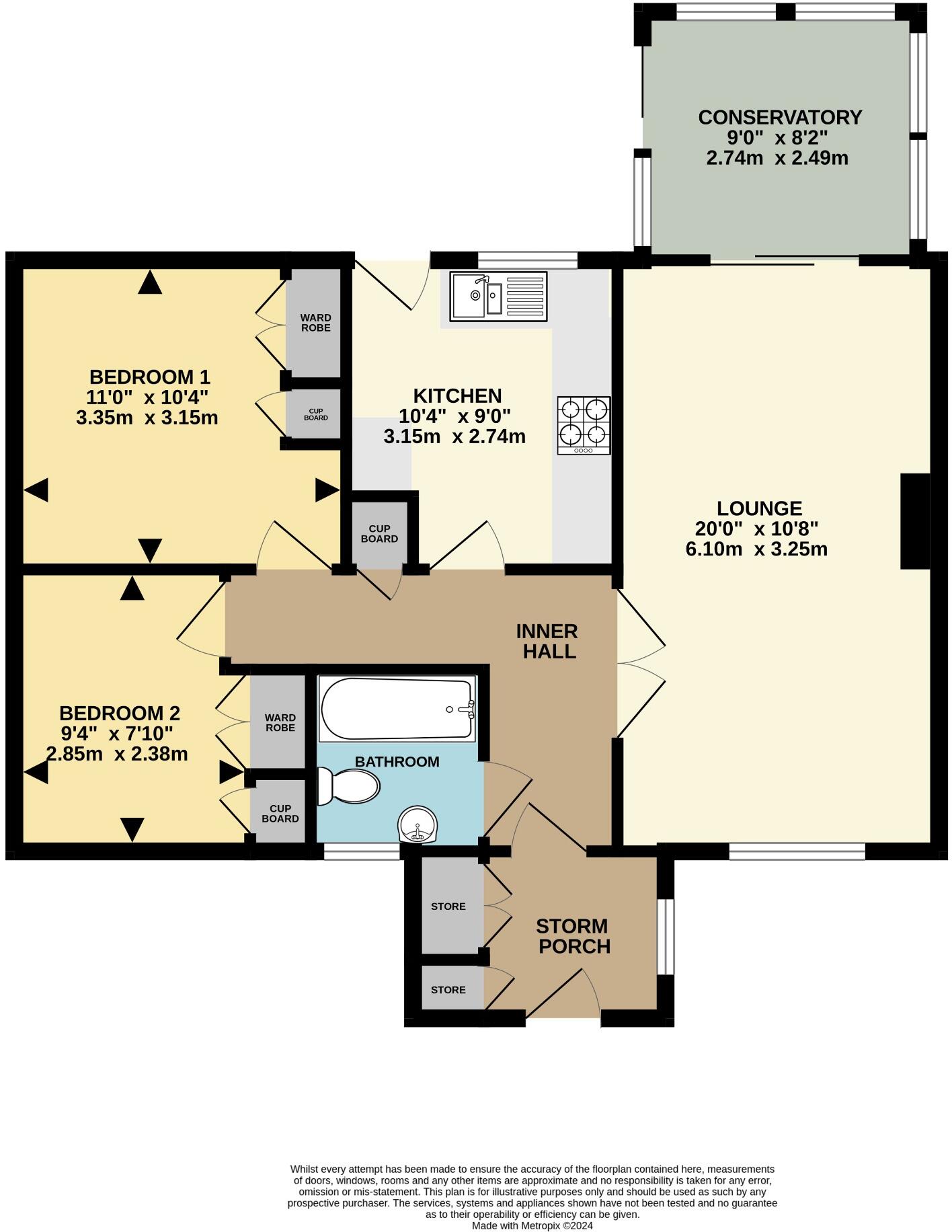 Ludcombe, Denmead floorplan
