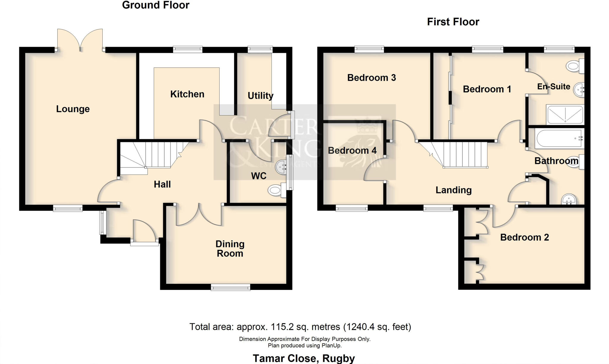 Tamar Close, Long Lawford, Rugby floorplan