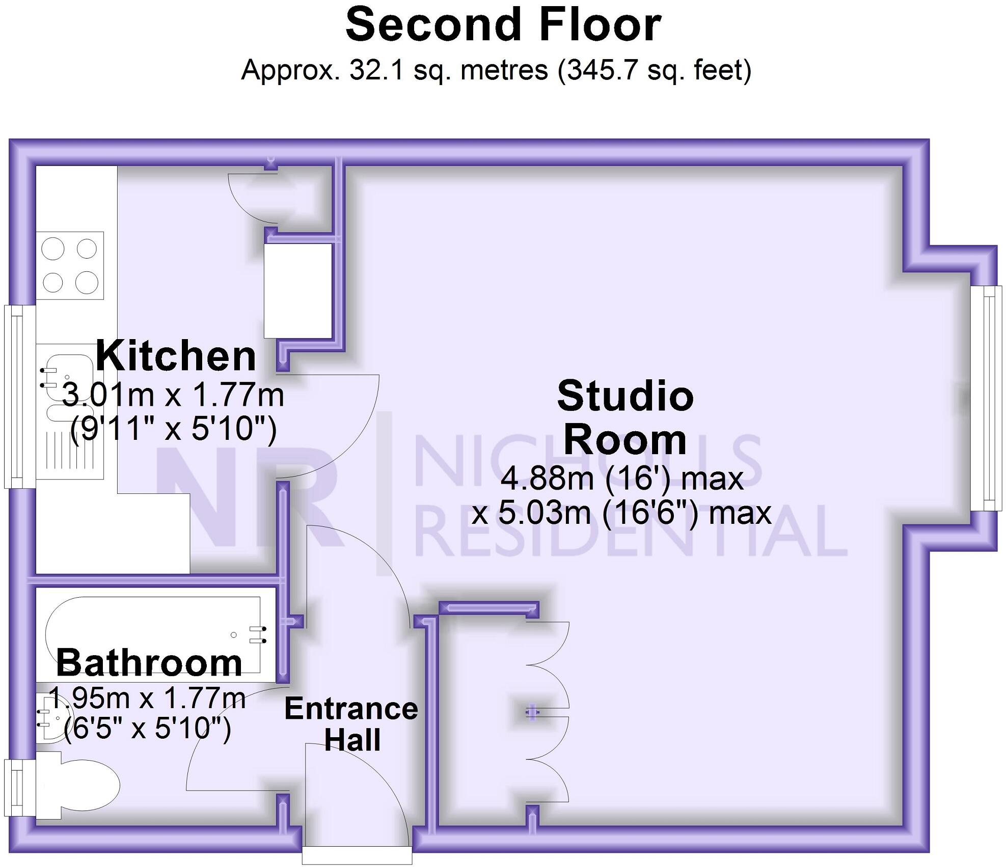 Westmoreland Drive, Sutton, Surrey. SM2 floorplan