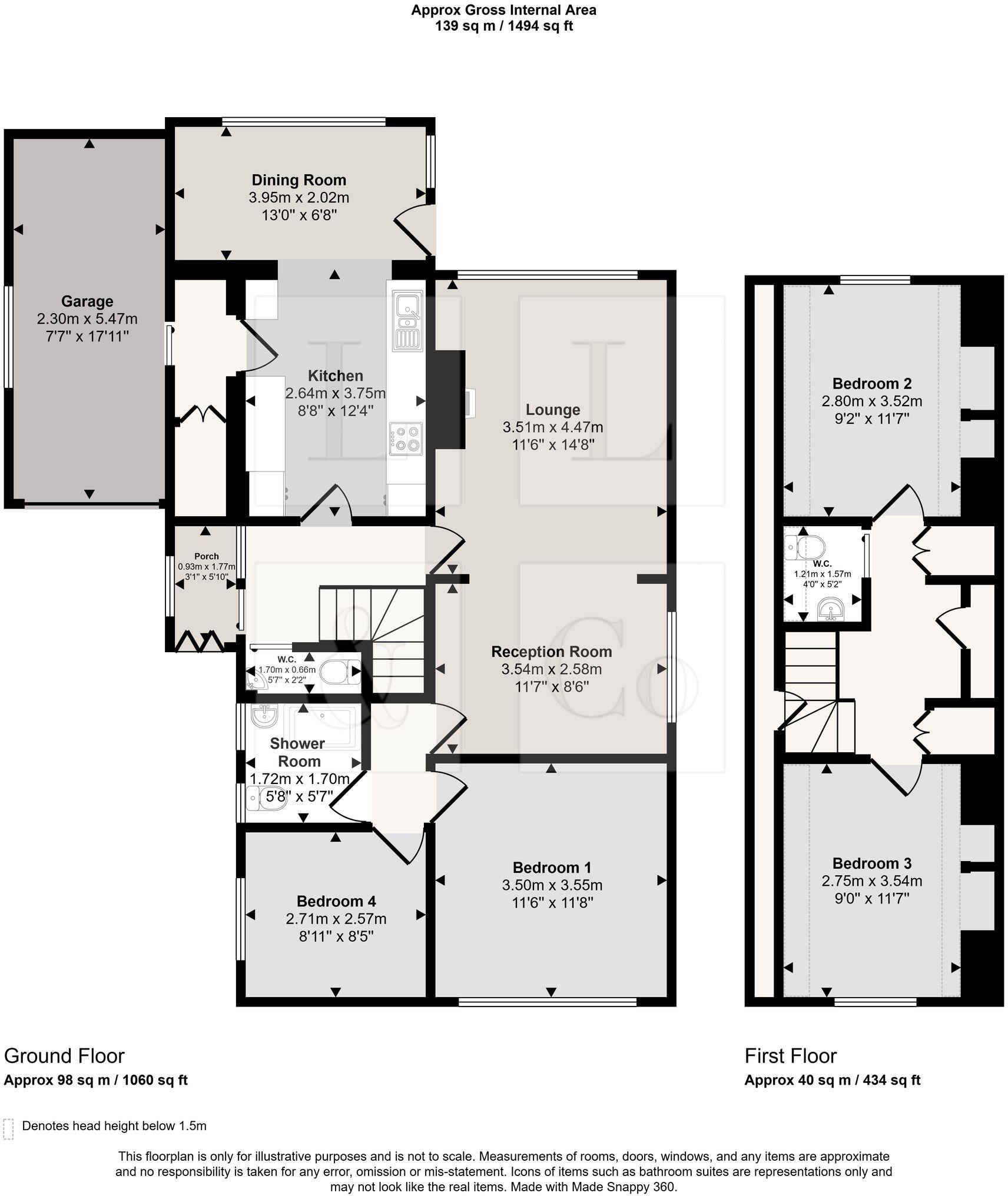 Venton Road, Falmouth, TR11 floorplan