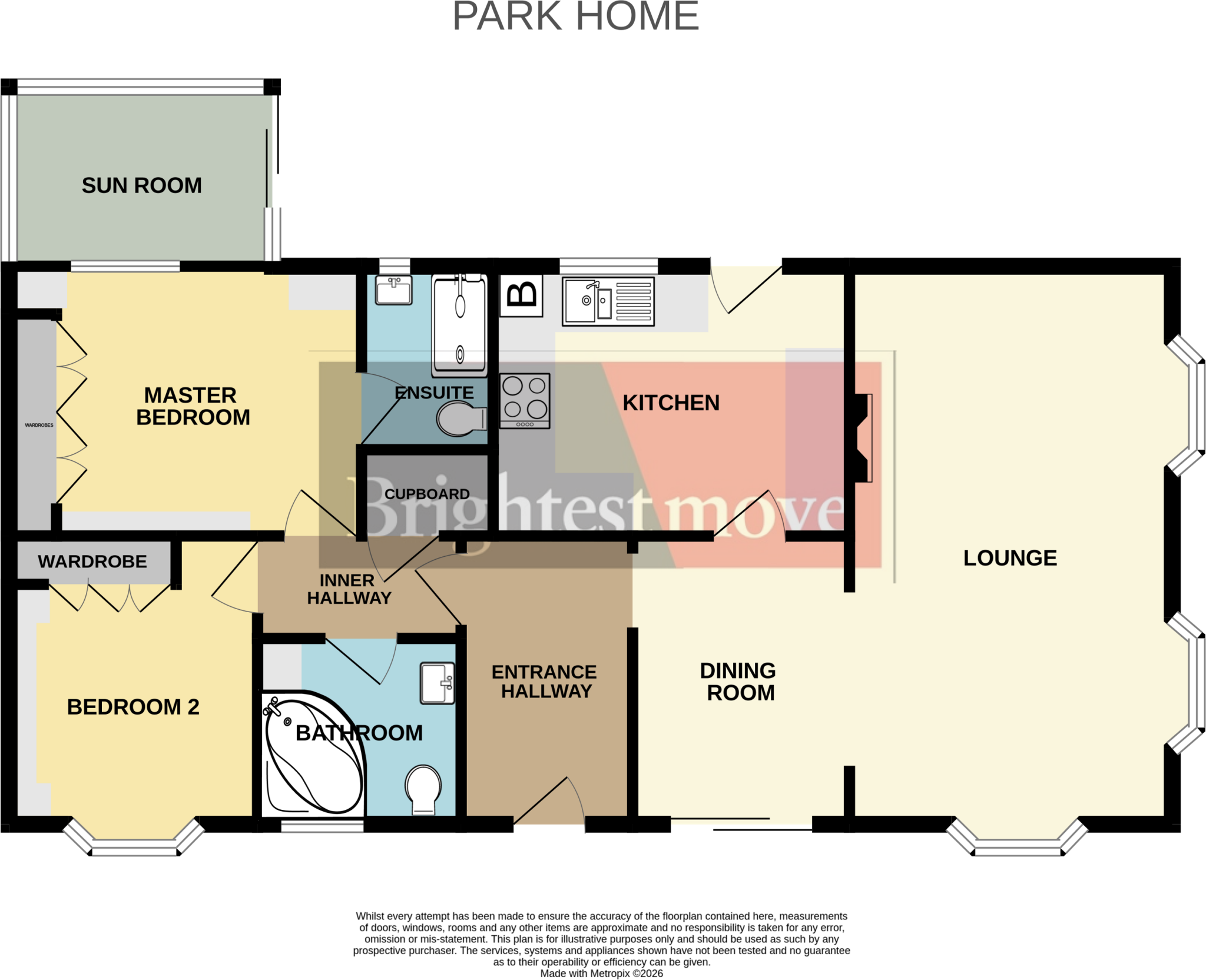 Beachlands Park, Sand Bay, Weston-super-Mare floorplan