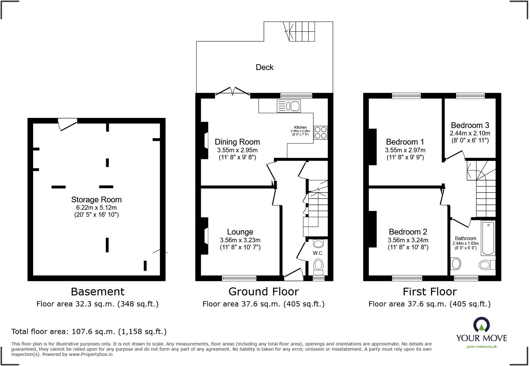 Hardwicke Road, Hastings, East Sussex, TN34 floorplan