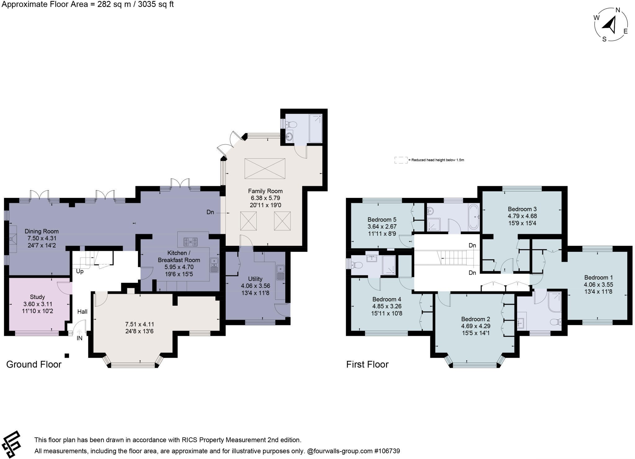 Lower Farm Road, Effingham, Leatherhead, Surrey, KT24 floorplan