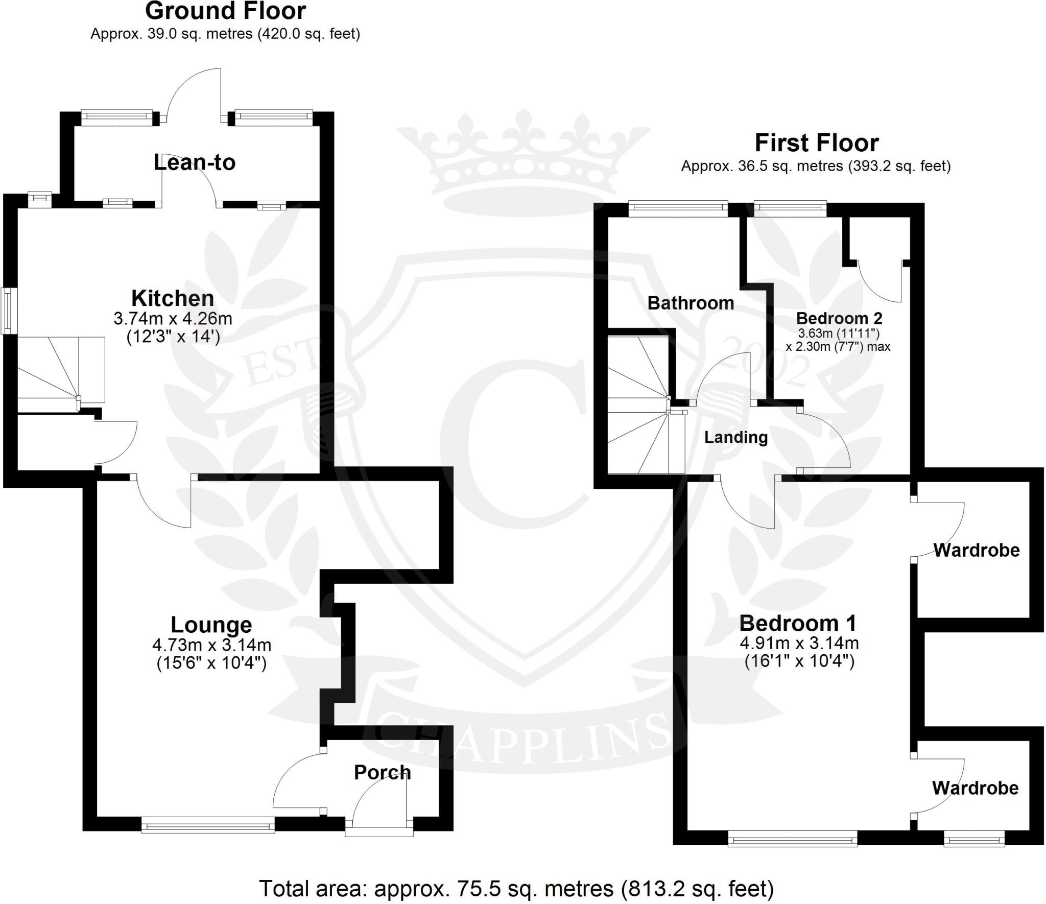 Burnt House Lane, Fareham, Hampshire, PO14 floorplan