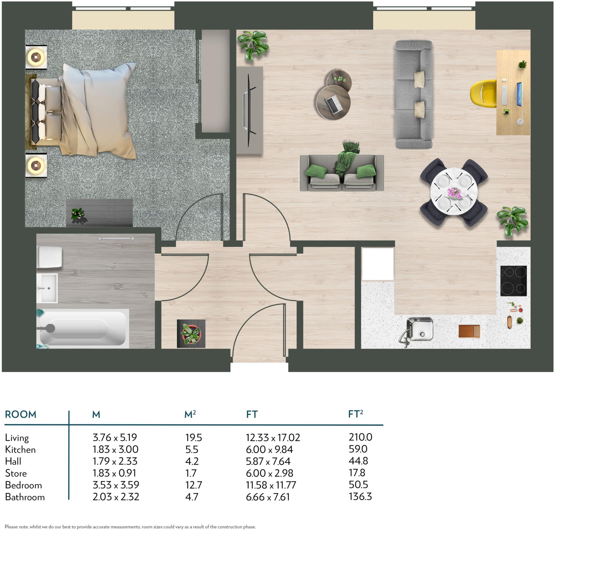 Casa, Vista Park, Glasgow, G33 floorplan