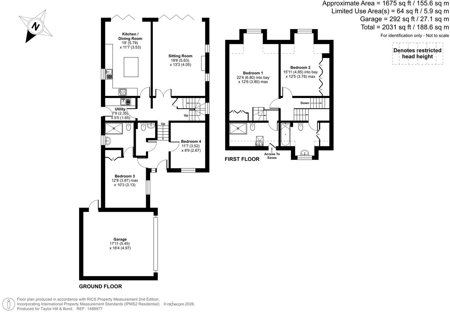 Holly Hill Lane, Sarisbury Green, Southampton floorplan