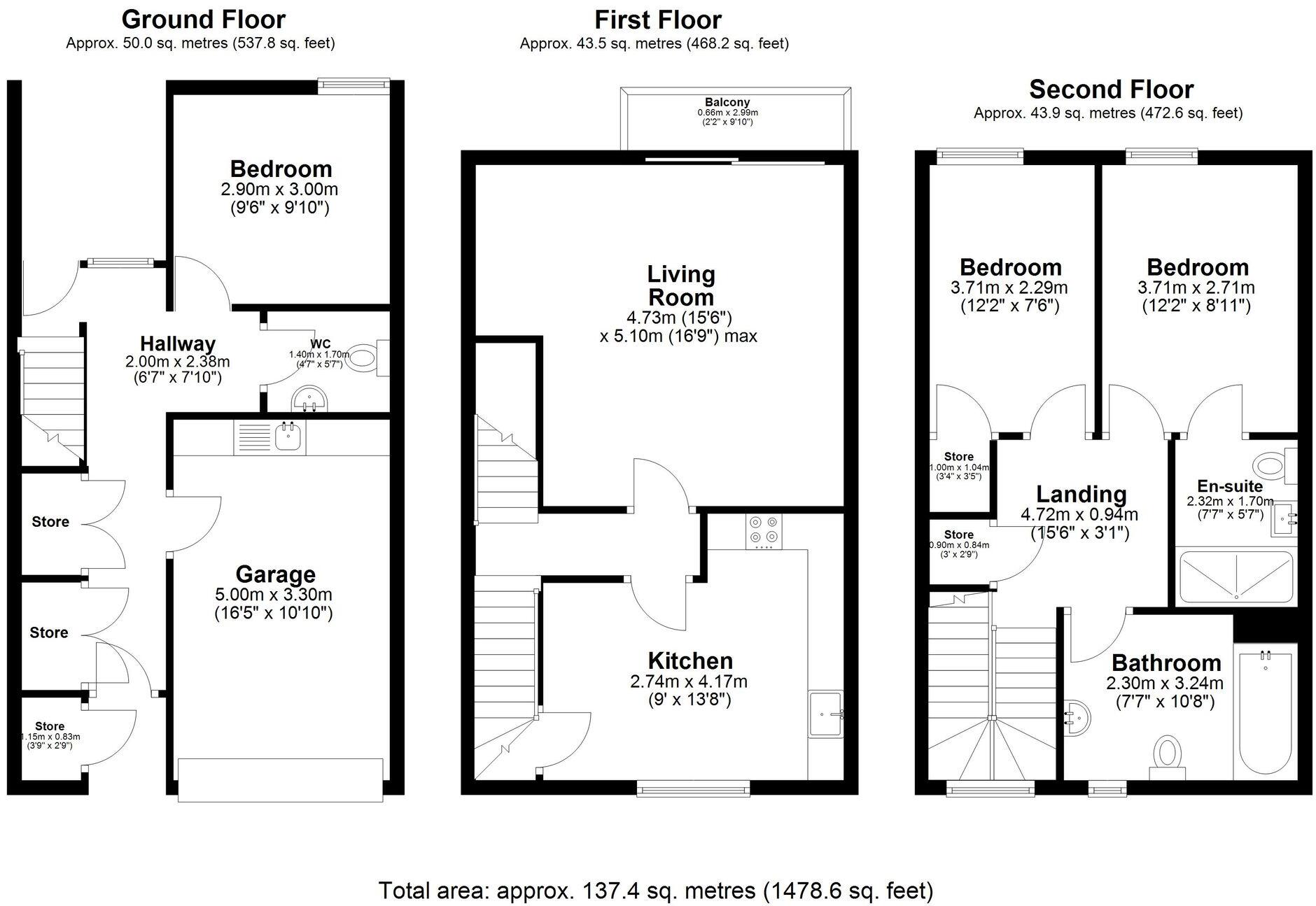 Navigation Street, Manchester, M4 floorplan