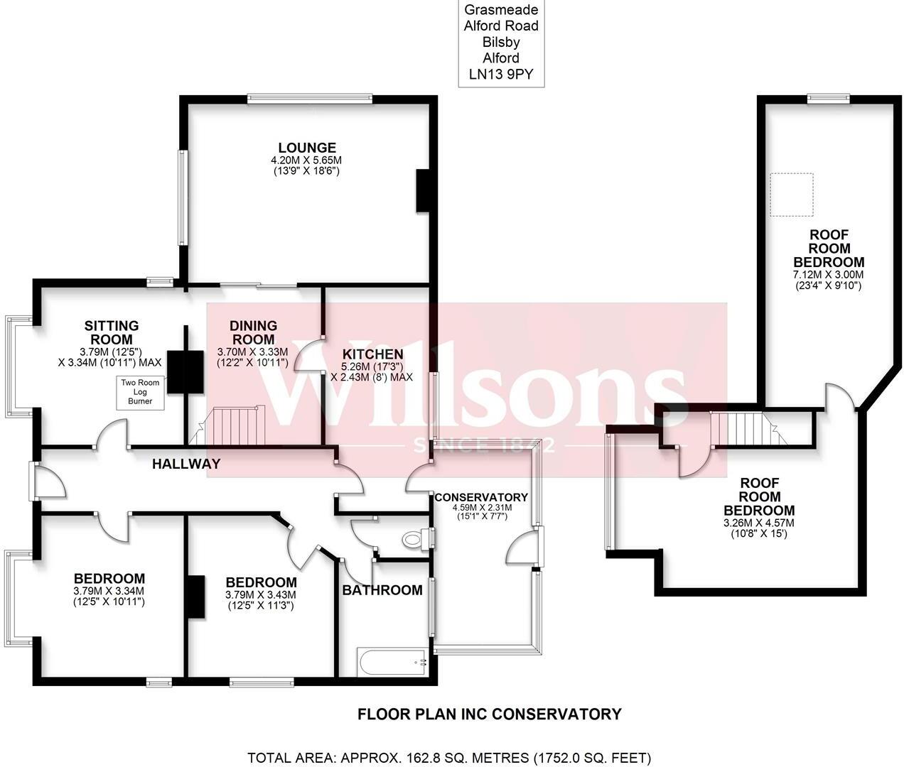 Alford Road, Bilsby, Alford floorplan