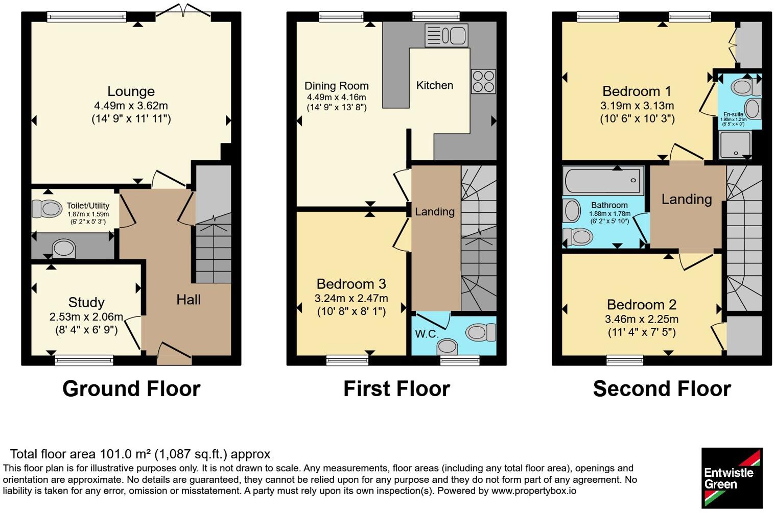 Great Park Drive, Leyland, Lancashire, PR25 floorplan