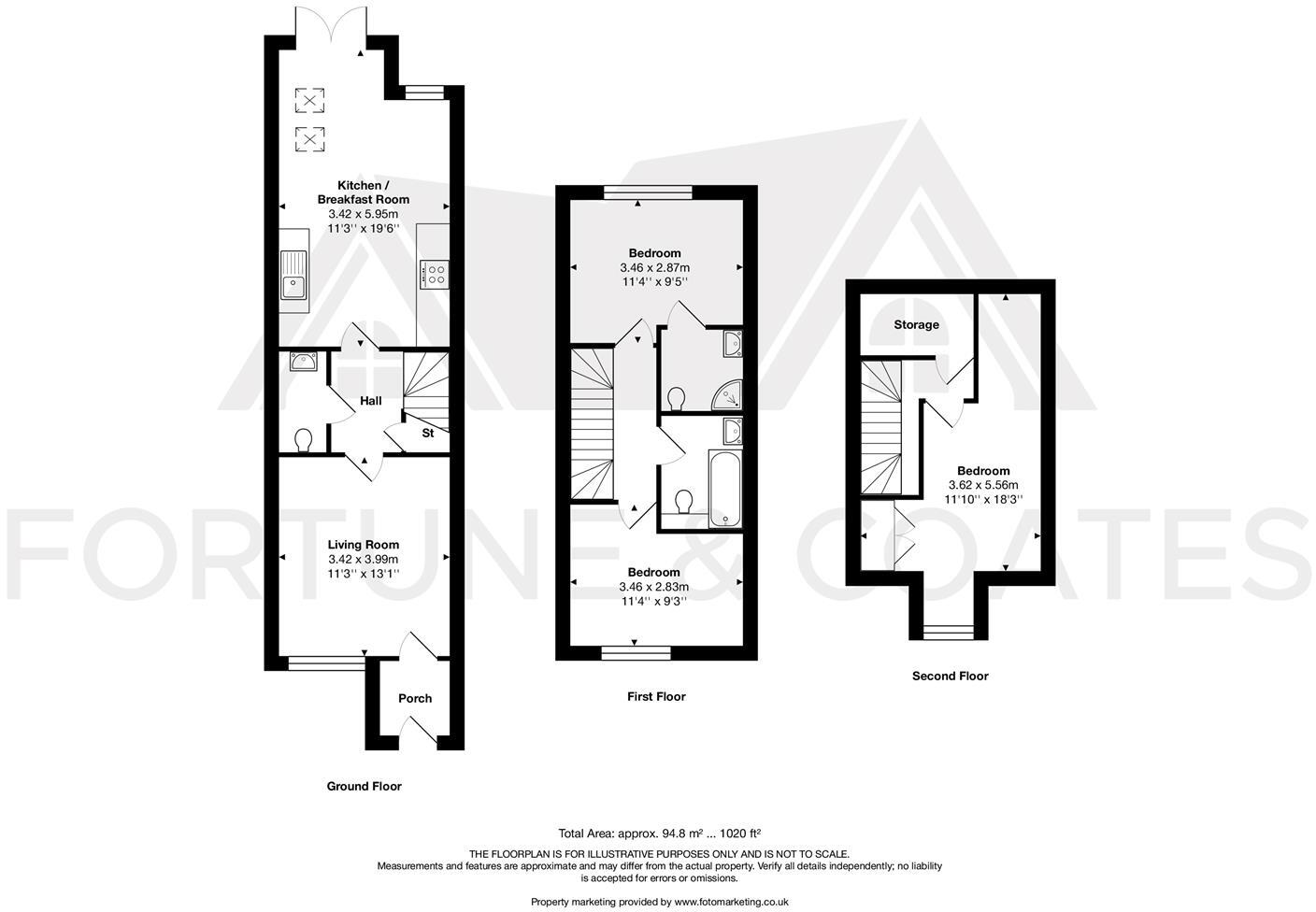 Hastingwood Road, Hastingwood, Harlow floorplan