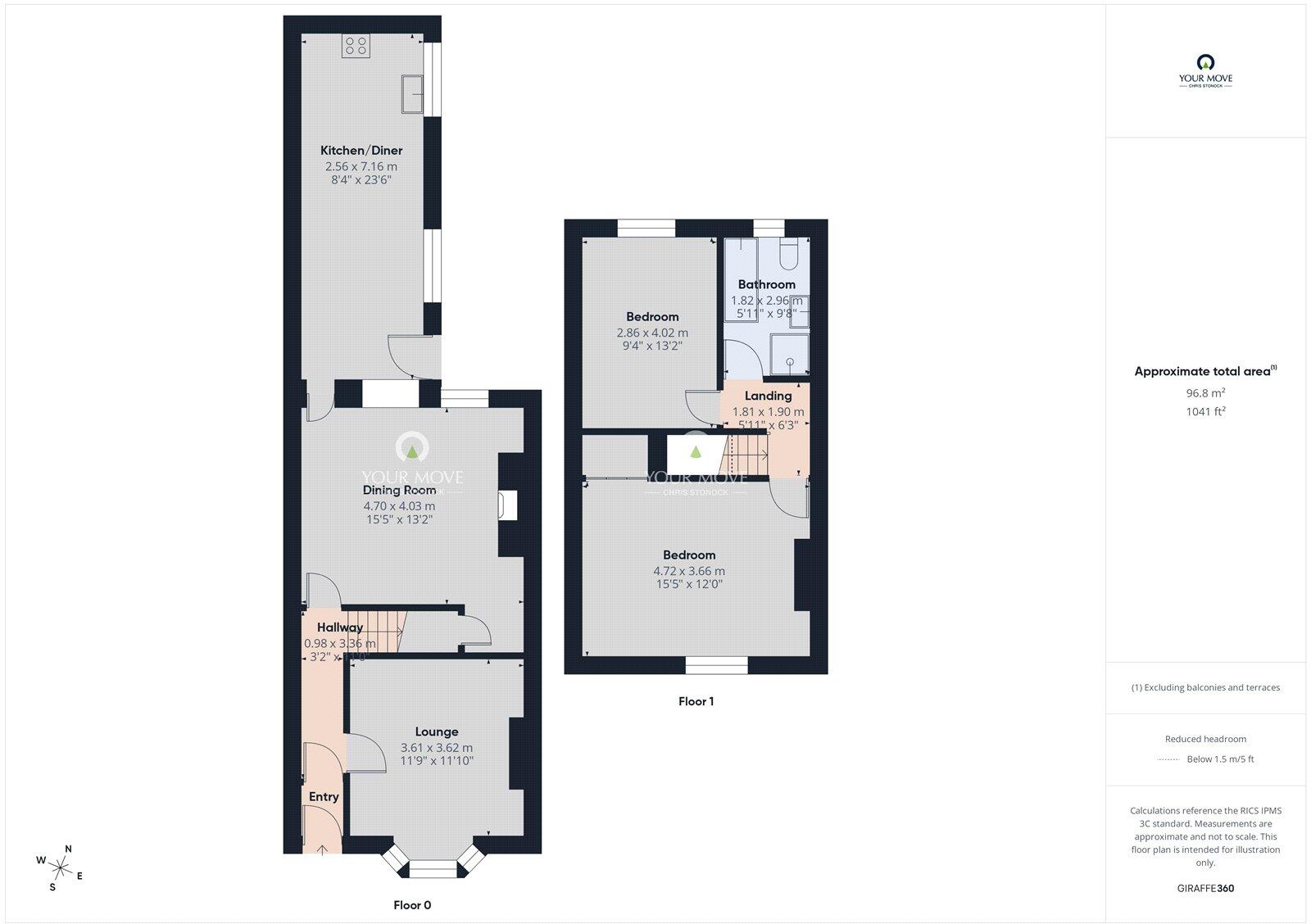 Sherburn Terrace, Consett, Durham, DH8 floorplan