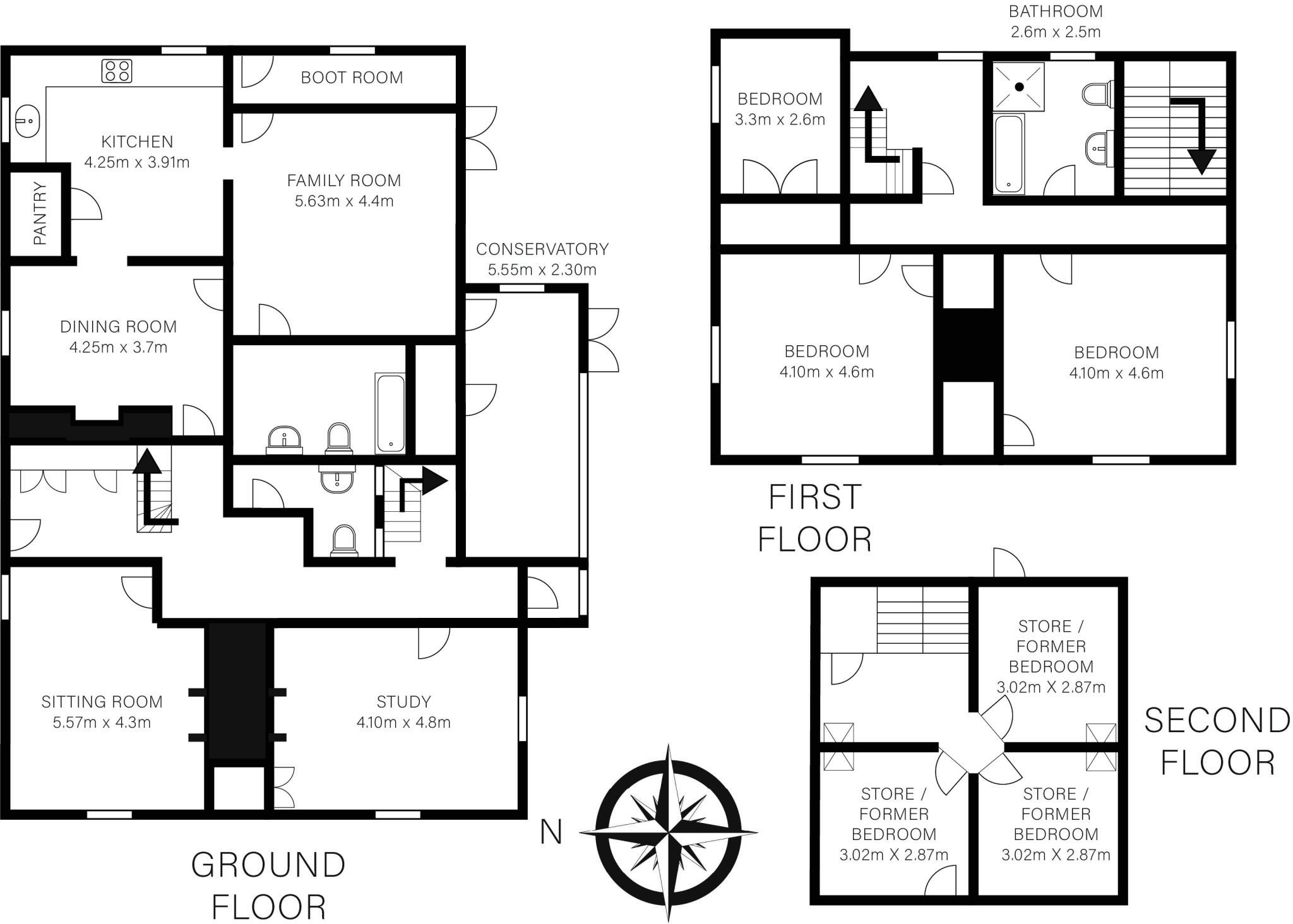 Gissing, Diss floorplan