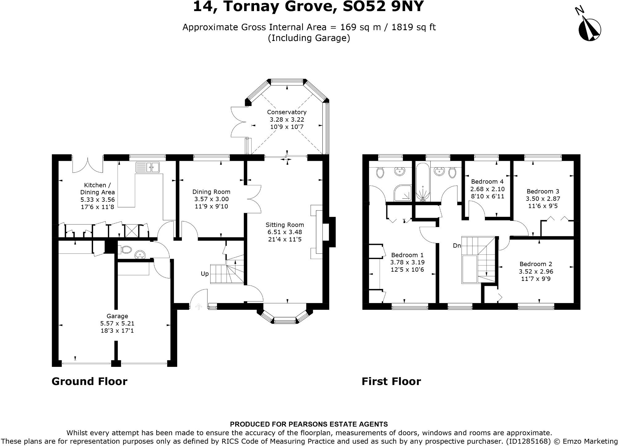 North Baddesley, Southampton floorplan