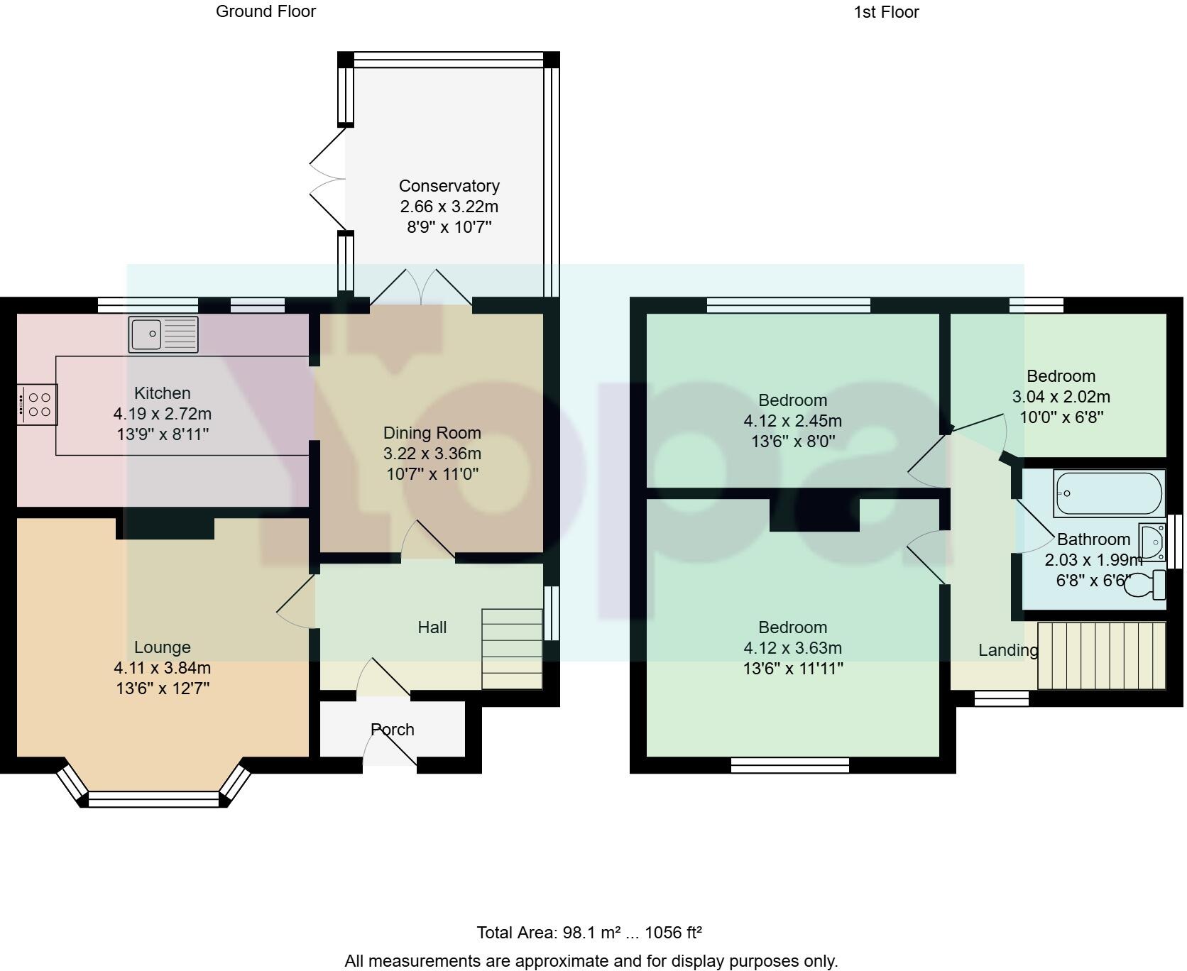 Allport Lane, Wirral, CH62 floorplan