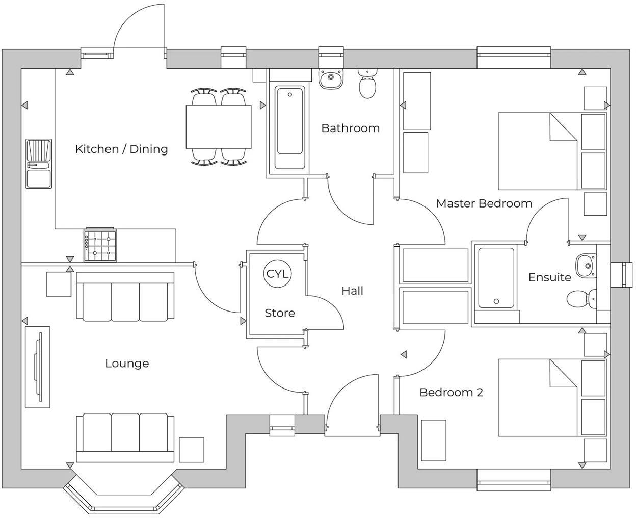 Rolleston On Dove, Burton On Trent floorplan