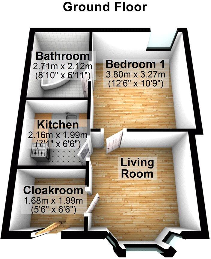 Mundy Street, Heanor, Derbyshire, DE75 floorplan