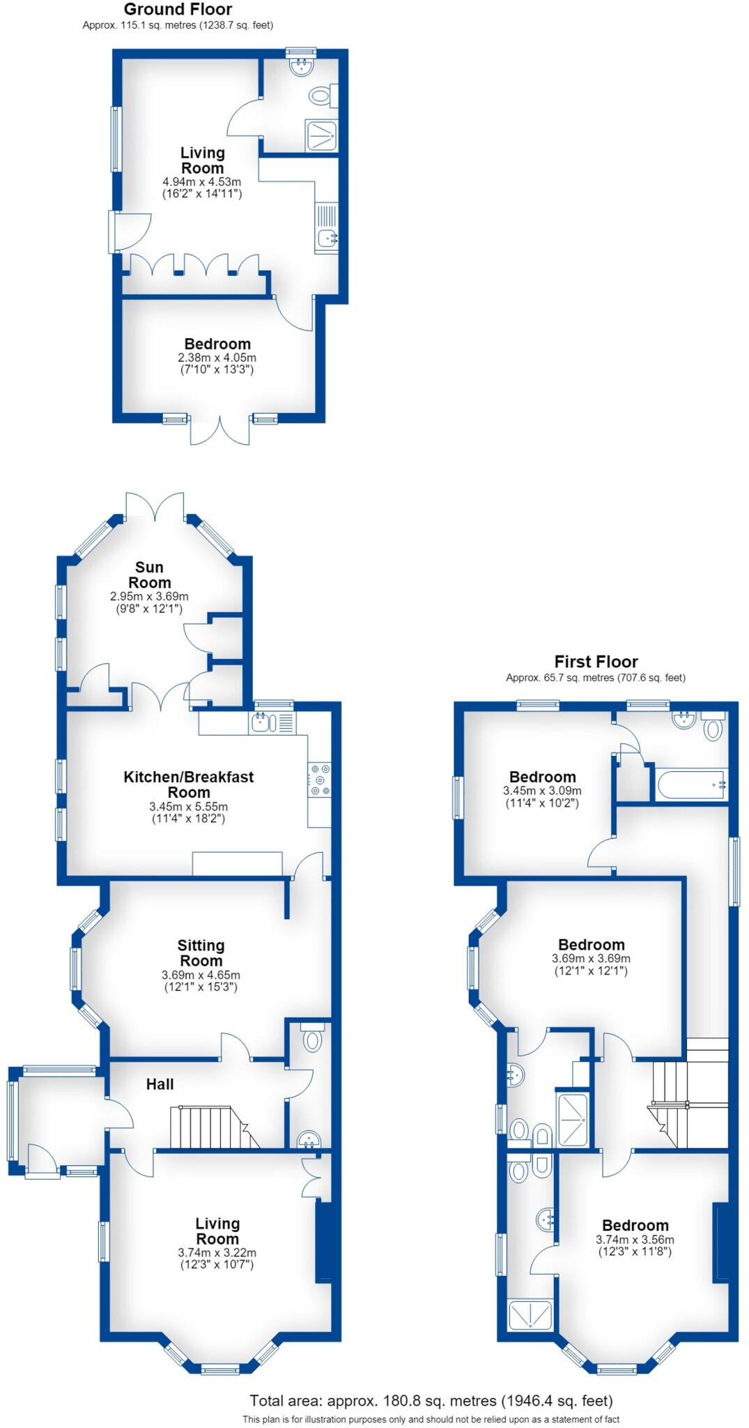 Rugby Road, Cubbington, Leamington Spa, CV32 floorplan