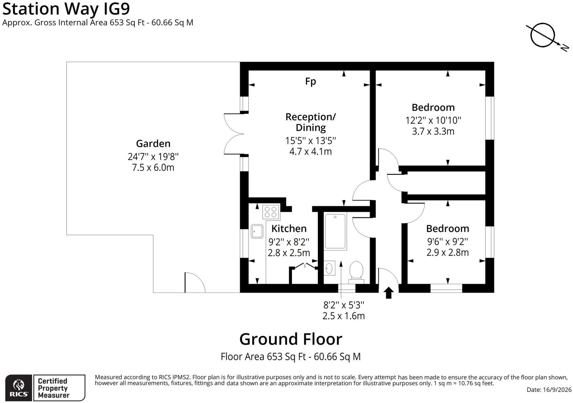Station Way, Buckhurst Hill, IG9 floorplan