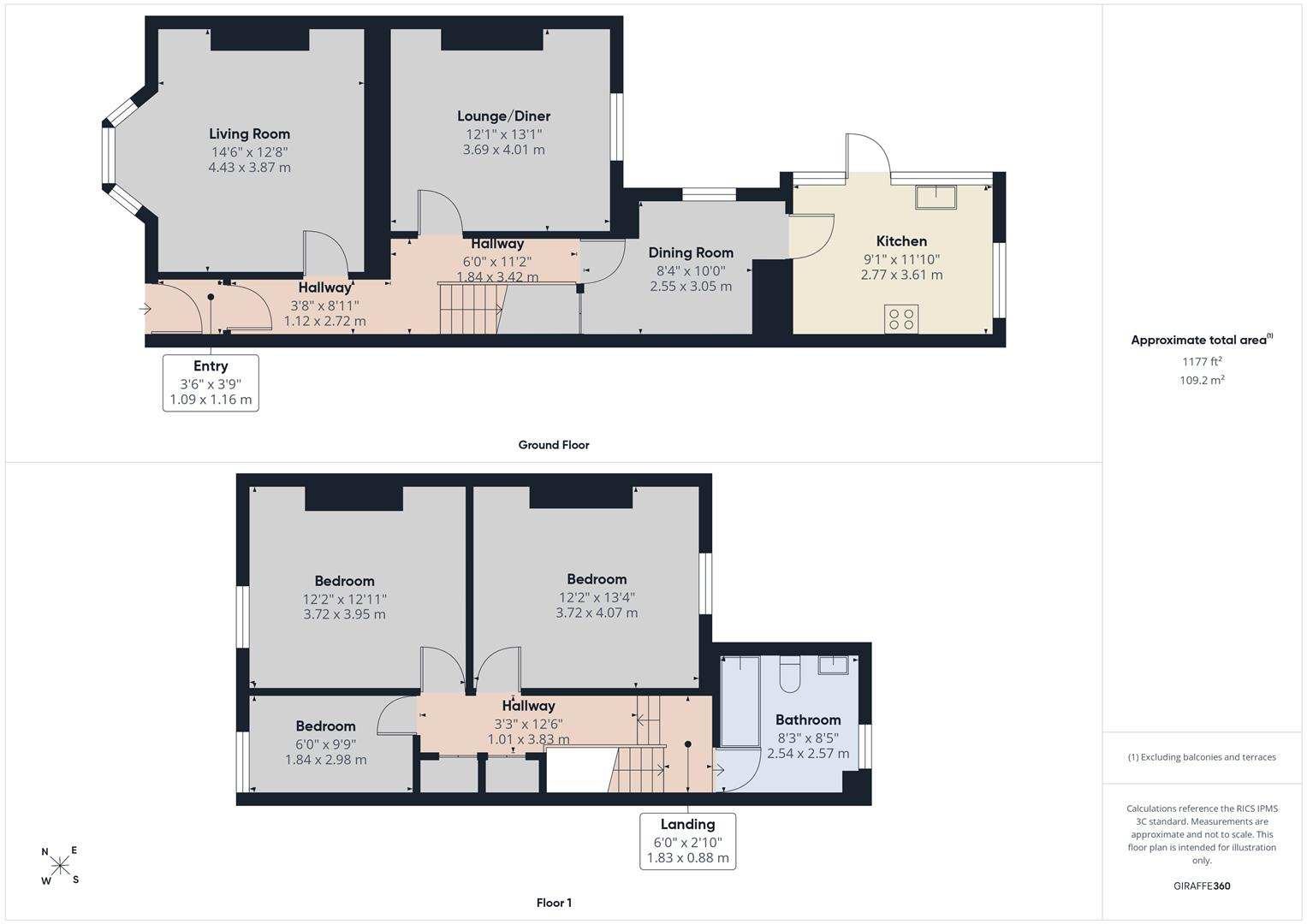 Beech Grove, Whitley Bay floorplan