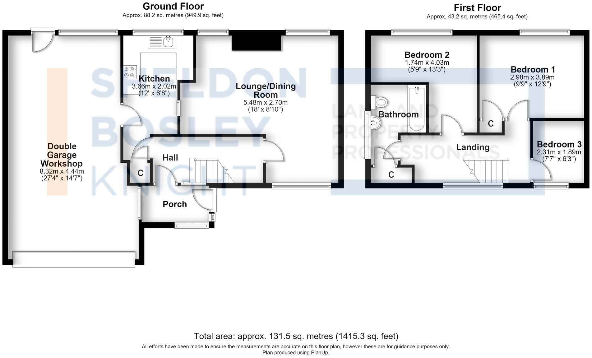 Kington, Worcester, WR7 floorplan