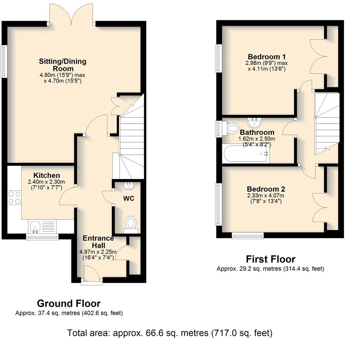 Hilling Gardens, Palgrave, Diss floorplan