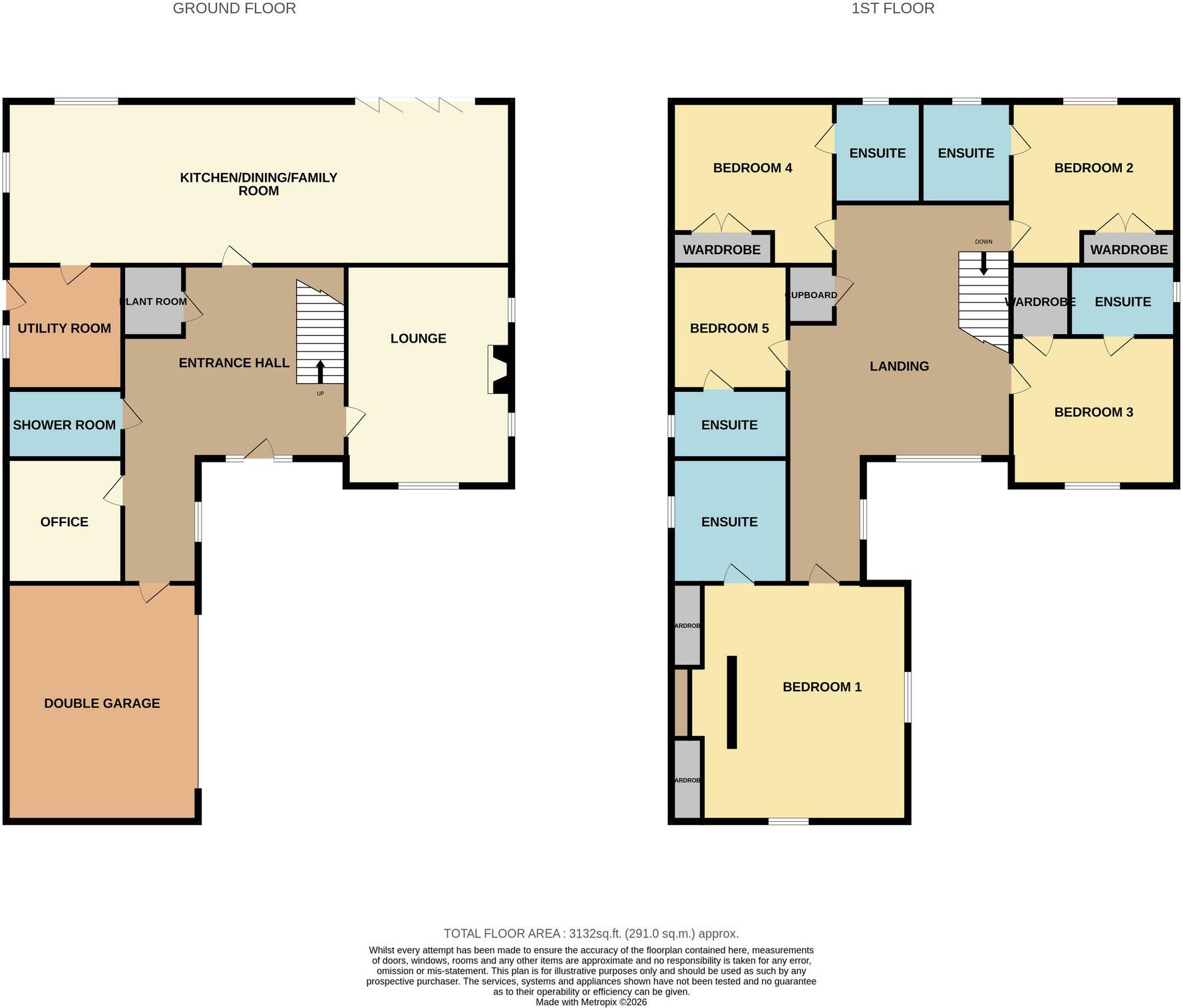 High Road, Gorefield, PE13 floorplan