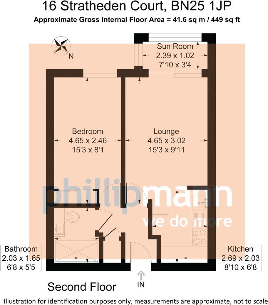 Esplanade, Seaford floorplan