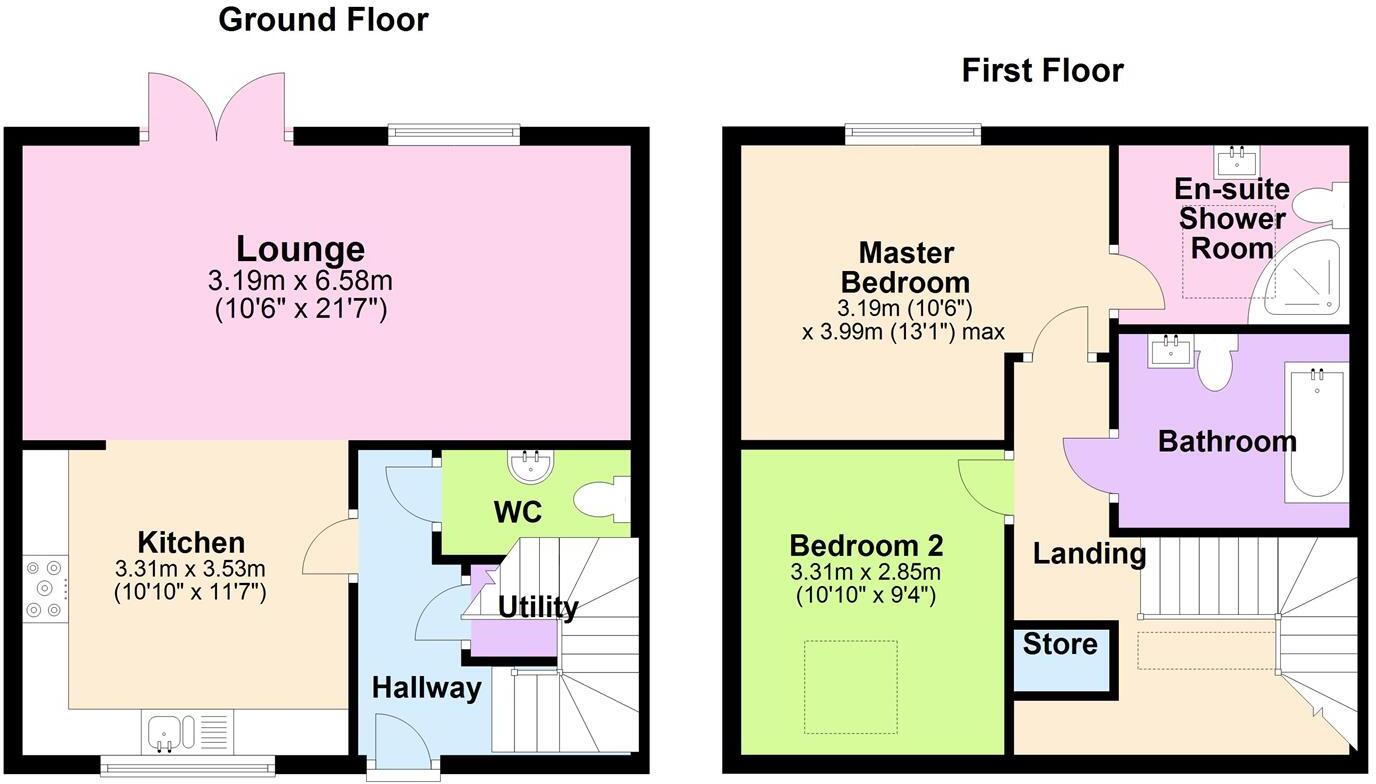 Exclusive Ryder Court, Prescot floorplan