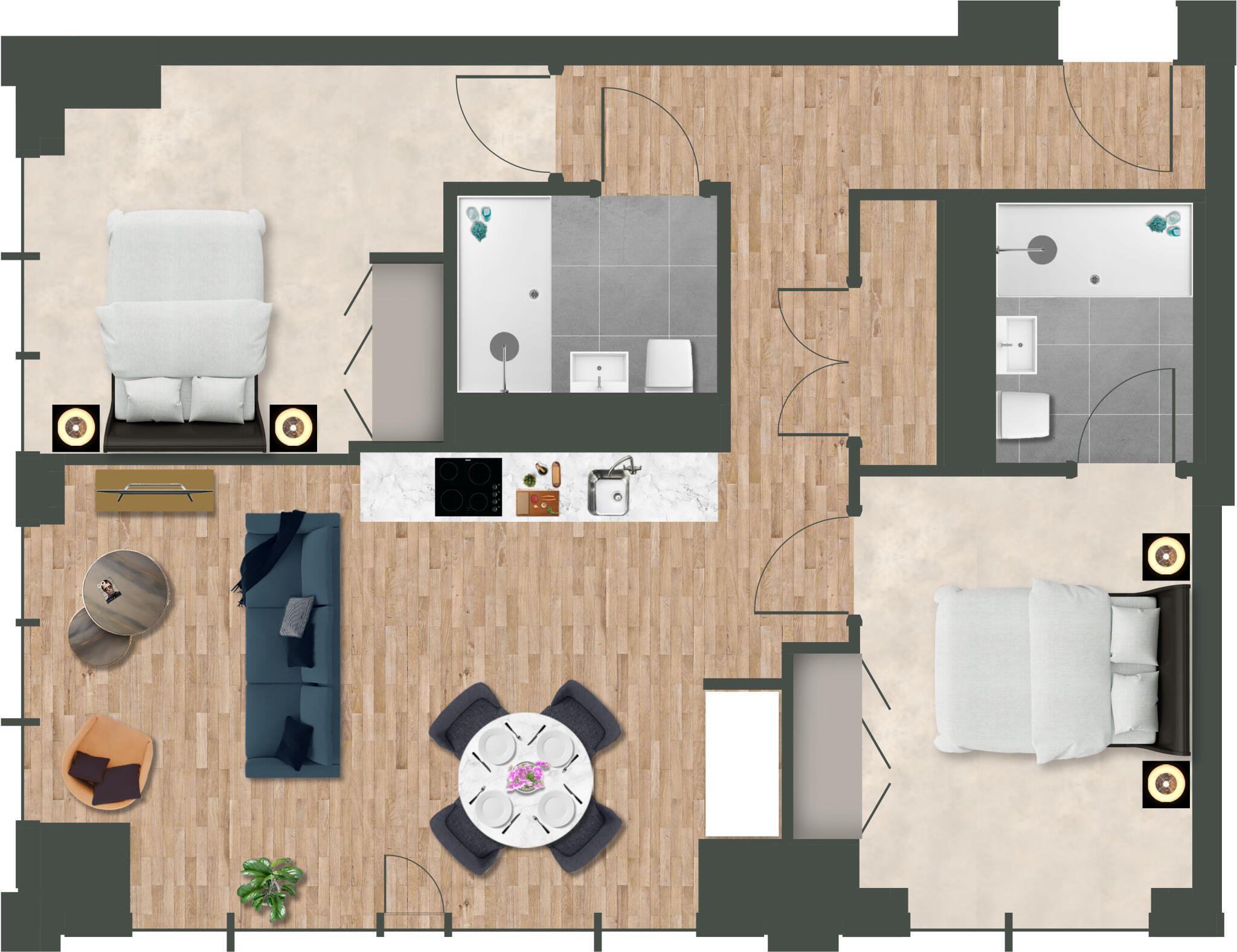William Jessop Way, Liverpool floorplan