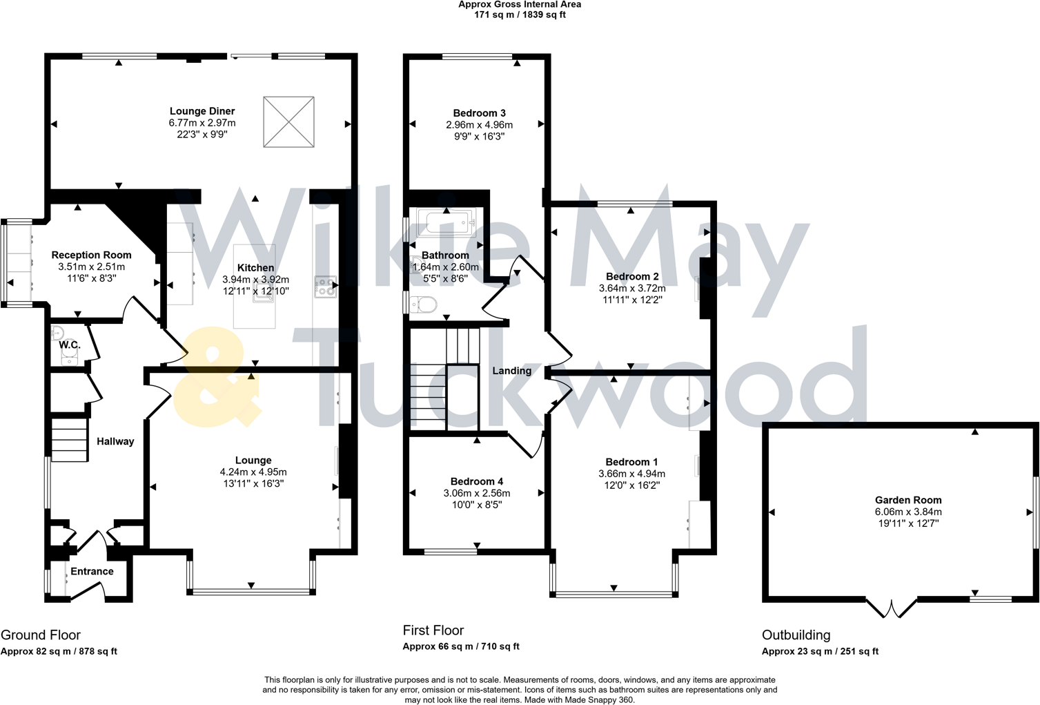 King George Road, Minehead floorplan